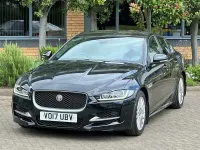 Used Jaguar XE R-Sport 180 HP (132 kW) 2017 Black Sedan