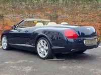 Used Bentley Continental GT Convertible 560 HP (411 kW) 2009 Blue Cabriolet