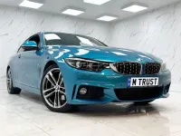Used BMW 420 M Sport 190 HP (139 kW) 2018 Blue Coupe