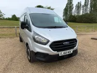 Used Ford Transit Custom 130 HP (95 kW) 2018 Silver Van