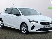 Used Vauxhall Corsa Elite 101 HP (74 kW) 2021 White Hatchback