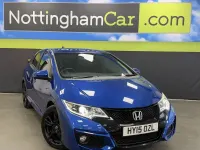 Used Honda Civic Sport 120 HP (88 kW) 2015 Blue Hatchback