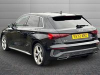 Used Audi A3 S-Line 110 HP (80 kW) 2023 Black Sedan
