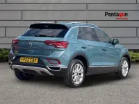 Usado VW T-Roc Style 150 CV (110 kW) 2022 Azul SUV