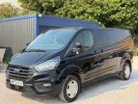Used Ford Transit Custom Trend 130 HP (95 kW) 2023 Black Van
