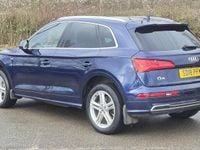 Used Audi Q5 S-Line 252 HP (185 kW) 2018 Blue SUV