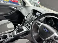 Used Ford Focus Zetec 125 HP (91 kW) 2012 Blue Hatchback