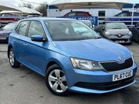Used Skoda Fabia SE 110 HP (80 kW) 2018 Blue Hatchback