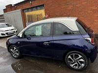 used Vauxhall Adam 1.2i Jam Blue 3dr Hatch