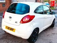 Used Ford Ka Zetec 69 HP (50 kW) 2016 White Hatchback