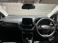 Used Ford Fiesta Trend 123 HP (90 kW) 2021 Blue Hatchback