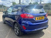 Usado Ford Fiesta ST-Line X 100 HP (73 kW) 2018 Azul Citadino