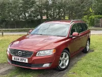Second-hand Volvo V70 Business Edition 115 CP (84 kW) 2014 Roșu Break
