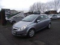 Used Vauxhall Corsa Club 90 HP (66 kW) 2008 Silver Hatchback