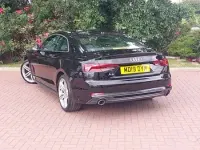 Used Audi A5 S-Line 190 HP (139 kW) 2019 Black Coupe