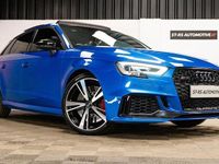 Used Audi RS3 Comfort 400 HP (294 kW) 2017 Blue Sedan
