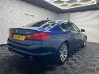 Used BMW 520 Comfort Edition 190 HP (139 kW) 2018 Blue Sedan