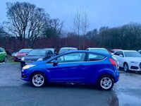 Used Ford Fiesta Zetec 2013 Blue Hatchback
