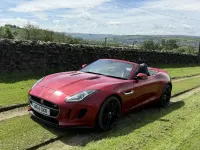 Usado Jaguar F-Type Supercharged 2014 Rojo Descapotable