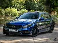 Used Mercedes C63 AMG Premium 2017 Blue Estate