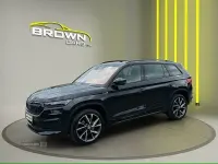 Used Skoda Kodiaq SportLine 150 HP (110 kW) 2021 Black SUV