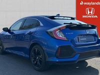 Used Honda Civic EX 129 HP (94 kW) 2017 Blue Hatchback