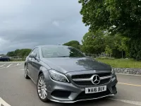 Used Mercedes CLS220 AMG line 174 HP (127 kW) 2016 Grey Coupe