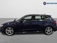 Used Audi A3 S-Line 2019 Blue Sedan