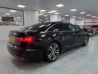 Used Audi A6 S-Line 204 HP (150 kW) 2019 Black Sedan