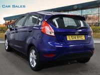 Used Ford Fiesta Zetec 82 HP (60 kW) 2014 Blue Hatchback