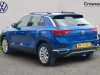 Used VW T-Roc SE 115 HP (84 kW) 2020 Ravenna blue SUV