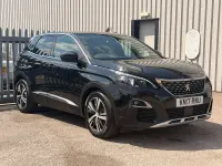 Used Peugeot 3008 GT-line 2017 Black SUV