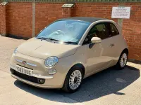 Used Fiat 500C Lounge 2014 Brown Cabriolet