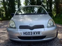 Used Toyota Yaris 2003 Silver Hatchback