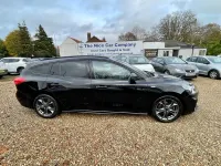 Used Ford Focus ST-Line 120 HP (88 kW) 2018 Black Estate
