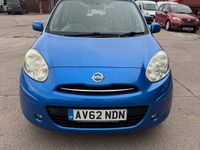 Used Nissan Micra Acenta 2012 Blue Hatchback