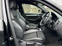 Used Audi Q3 S-Line 150 HP (110 kW) 2017 Black SUV