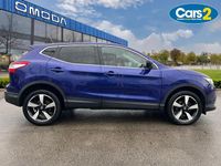 Used Nissan Qashqai N-Connecta 130 HP (95 kW) 2016 Blue SUV