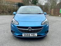 Used Vauxhall Corsa Design Edition 2016 Blue Hatchback