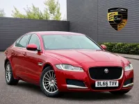 Used Jaguar XF Prestige 163 HP (119 kW) 2016 Red Sedan