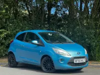 Used Ford Ka Zetec 70 HP (51 kW) 2010 Blue Hatchback