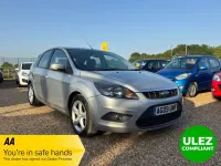 Used Ford Focus Zetec 100 HP (73 kW) 2009 Silver Hatchback