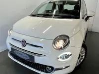 Used Fiat 500 Lounge 69 HP (50 kW) 2016 White Hatchback