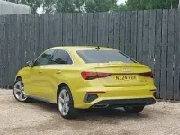 Used Audi A3 S-Line 150 HP (110 kW) 2024 Yellow Sedan