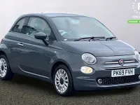 Used Fiat 500 Lounge 69 HP (50 kW) 2019 Grey Hatchback
