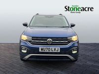 Used VW T-Cross SE 115 HP (84 kW) 2020 Blue SUV