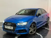 Used Audi S3 Black Edition 310 HP (228 kW) 2017 Blue Sedan