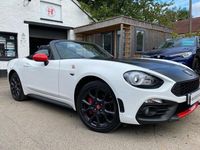 Used Abarth 124 Spider 170 HP (125 kW) 2018 White Cabriolet