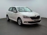 Used Skoda Fabia SE 75 HP (55 kW) 2019 White Hatchback