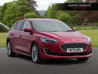 Used Ford Focus Vignale 120 HP (88 kW) 2021 Red Hatchback